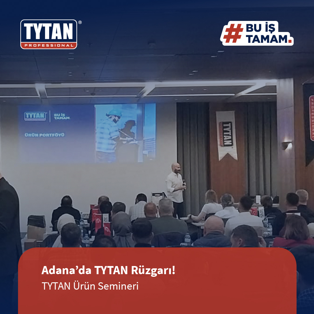 MiriamLazcano35's tweet photo. TYTAN ailesi olarak Ay Aksesuar ile beraber Adana Divan Otel'de gerçekleştirdiğimiz ve  130'dan fazla mimar mühendisin bir araya geldiği ürün tanıtım gecemizde Tytan ürünlerinin gücünü anlattık. Bu harika  geceye katılan herkese teşekkür ederiz. https://t.co/97vTYrhFkE