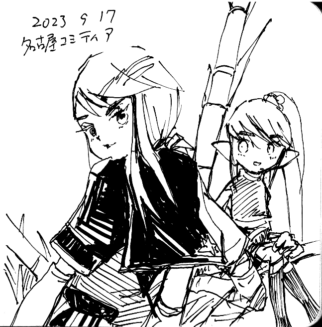 各コミティア会場で描いた落書きをまとめてみた 