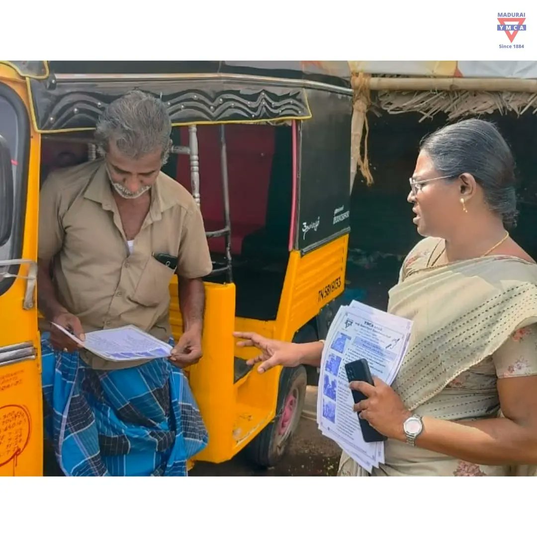 #Communitysensitization program was held in Usilampatti&Andipatti to create #awareness among the public. #Specialeducators distributed handbills containing the causes &symptoms of hearing loss. They created awareness about the significance of providing #education to #HI children