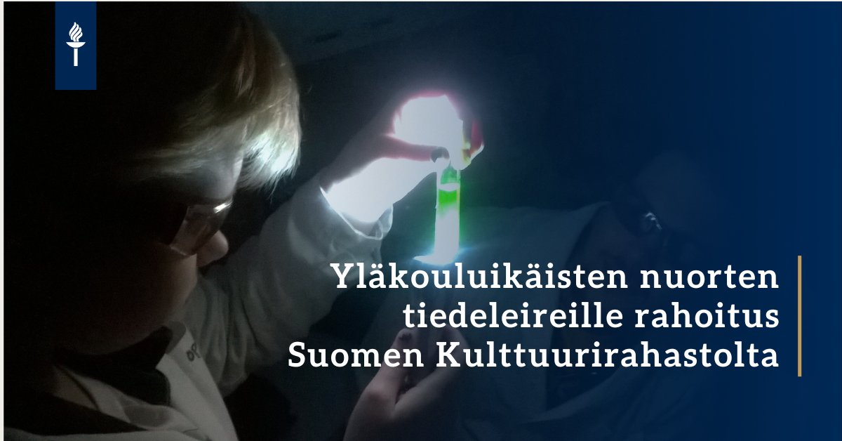 Seuraavina vuosina Konneveden tutkimusasemalla riittää vipinää yläkouluikäisten nuorten tiedeleirien muodossa! ➡️r.jyu.fi/Fii
#kulttuurirahastontuella #skr2024 #tiedettäkaikille #luma #tiedekasvatus #JYUniorit #JYUnique
@jyuscience @LumaSuomi