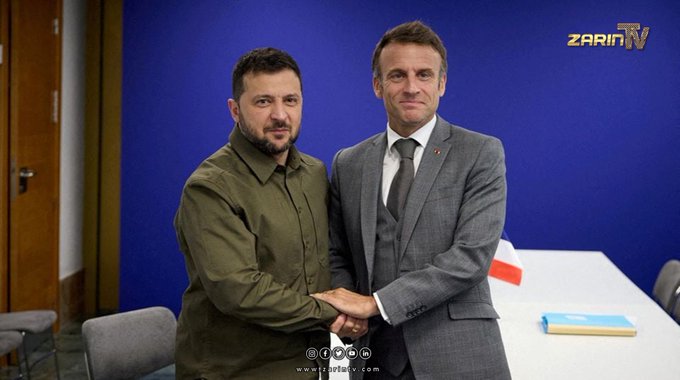 امضا توافق‌نامه امنیتی فرانسه با اوکراین