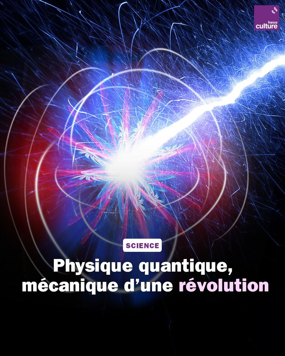 'C’est une révolution sociétale aussi importante que celle de la machine à vapeur au XIXème siècle”, explique l’un ses pionniers, le prix Nobel de physique 2022 Alain Aspect. ➡️ l.franceculture.fr/zYB