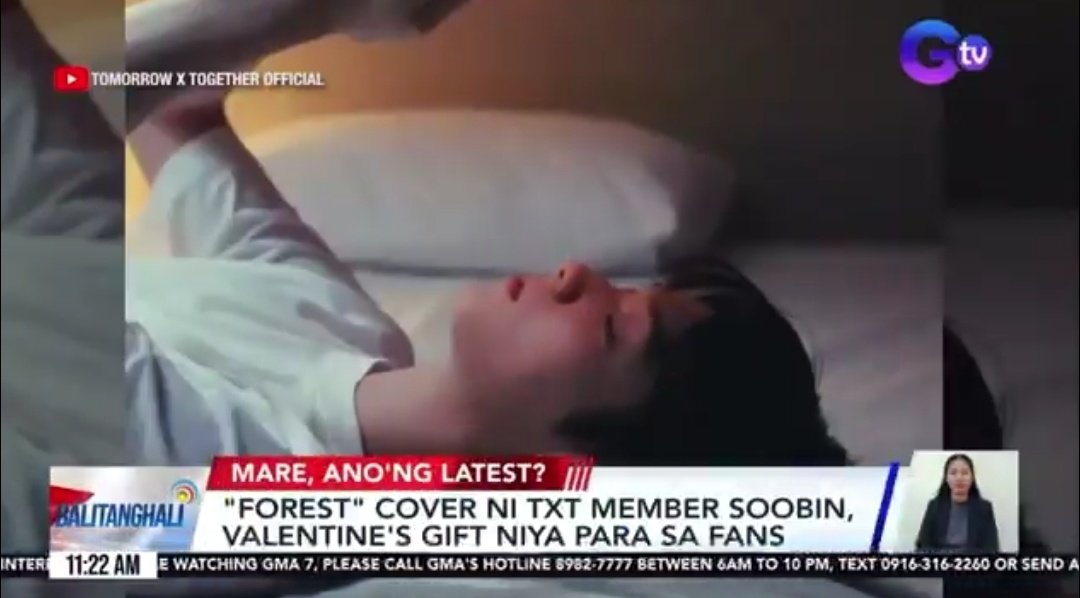 L0VELYBEOMIE's tweet photo. seeing txt on our local channels always makes me happy. thank you gma for appreciating txt 🫶🇵🇭 https://t.co/r7h9pNYYNO