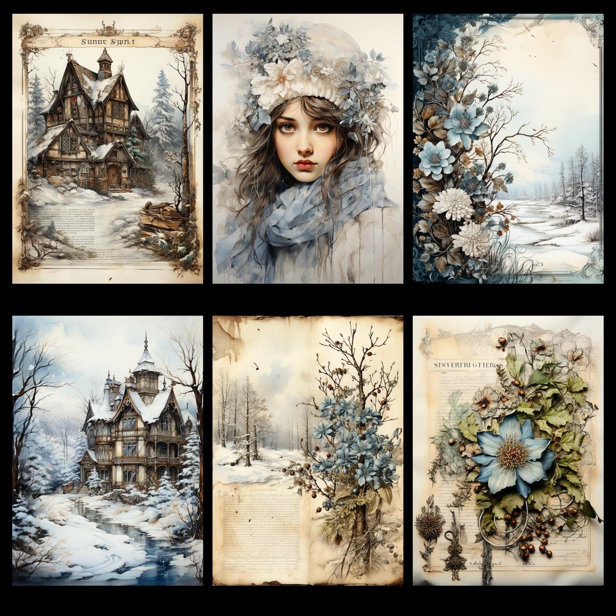 CoscrisA54919's tweet photo. Digital download Magic winter junk journal bundle printable Magic winter Watercolor journal paper https://t.co/IqW3cTWmtA #coloring page #ColoringPage #printable coloring #coloringbook #Etsy #CosKrisArt #EtsySeller #instant download #coloring adult #BeautifulJournal https://t.co/VJEUCWw85J