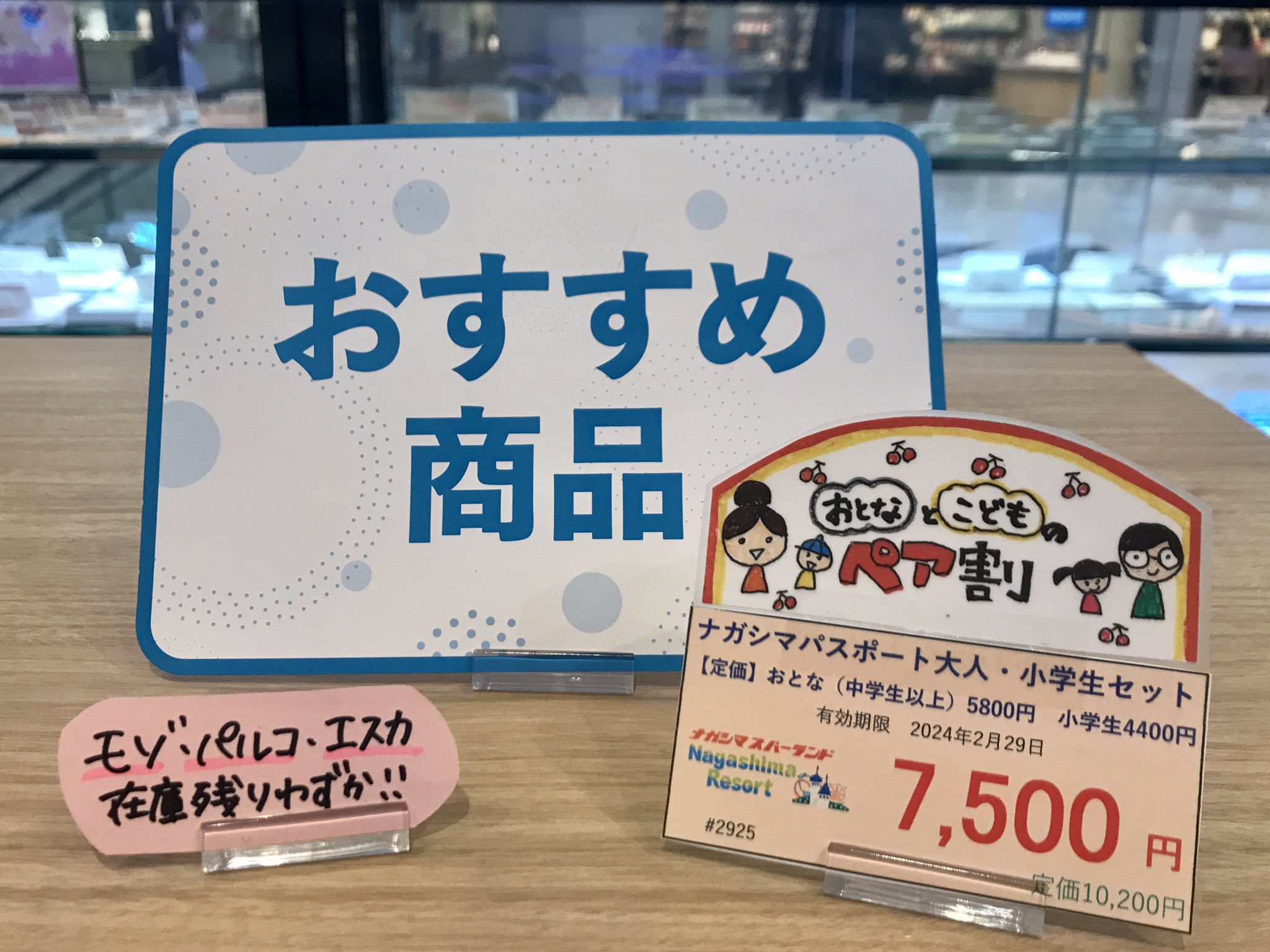 ナガシマスパーランド パスポート2枚