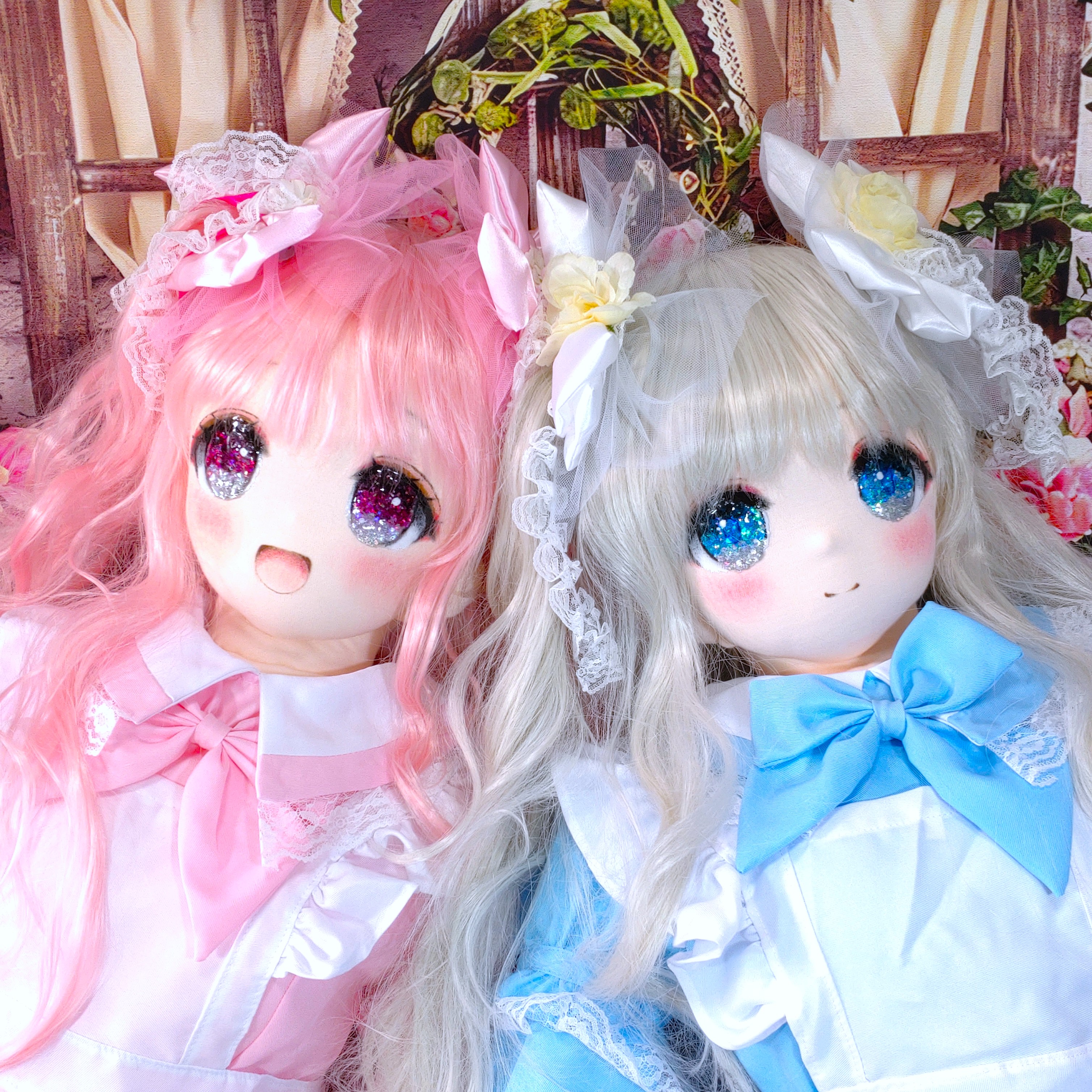 ぬいぐるみ✽アートドール✽ぴっぴちゃん✽中サイズ ぬいぐるみ
