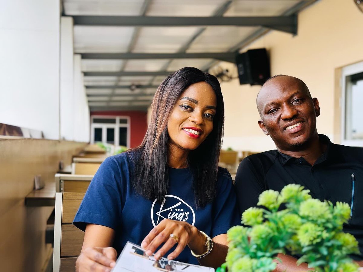 BongiforChrist's tweet photo. My Always And Forever Valentine 💝.
Doing life with you @ademolaalimi 😍 was the best decision I ever made. 
.
.
#HappyValentinesDay #ValentinesDay https://t.co/I3OF4fcADu