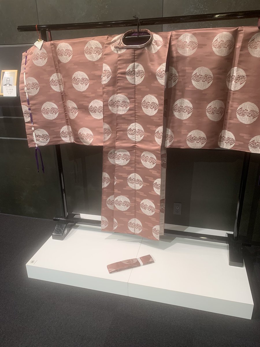 京都市勧業館みやっこめっせにて、明日まで展示されています。 #京の名匠