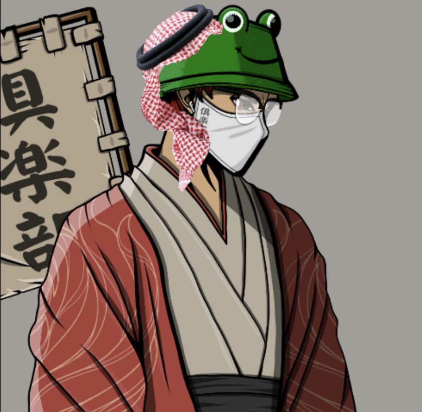 CrxptoNinja's tweet photo. #KurabuWorld #OneClub $CLUB Coin
The Best $CLUB on #Solana
Yo @TheApeGoat #Sendit bro send it to the fkn moon!!!! Bro U know we riding with u till the wheels fall off!!
#FrogBucketHat Gang!!!!
LFGππππππππ https://t.co/h2JpGAEkxi