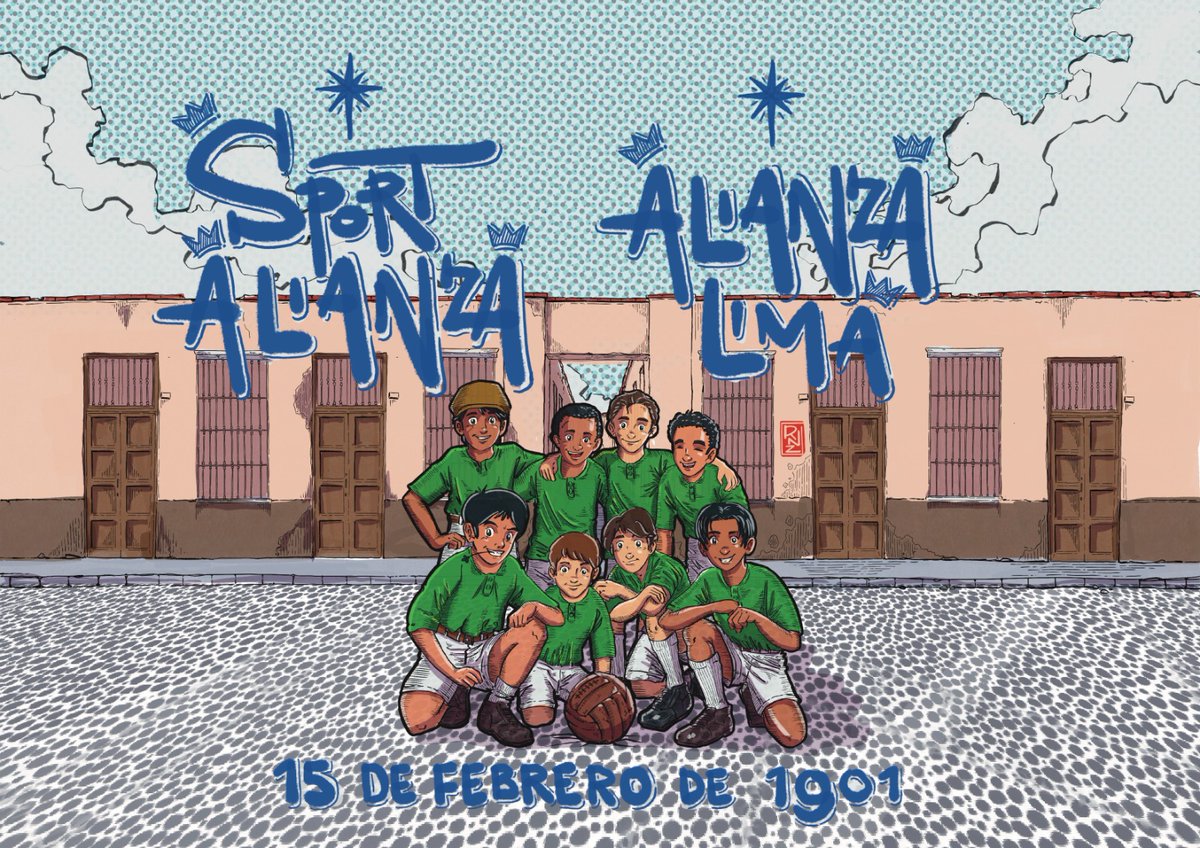 123 años del Equipo del Pueblo. Feliz cumpleaños, Alianza Lima.

Créditos: Renzo Echevarría.