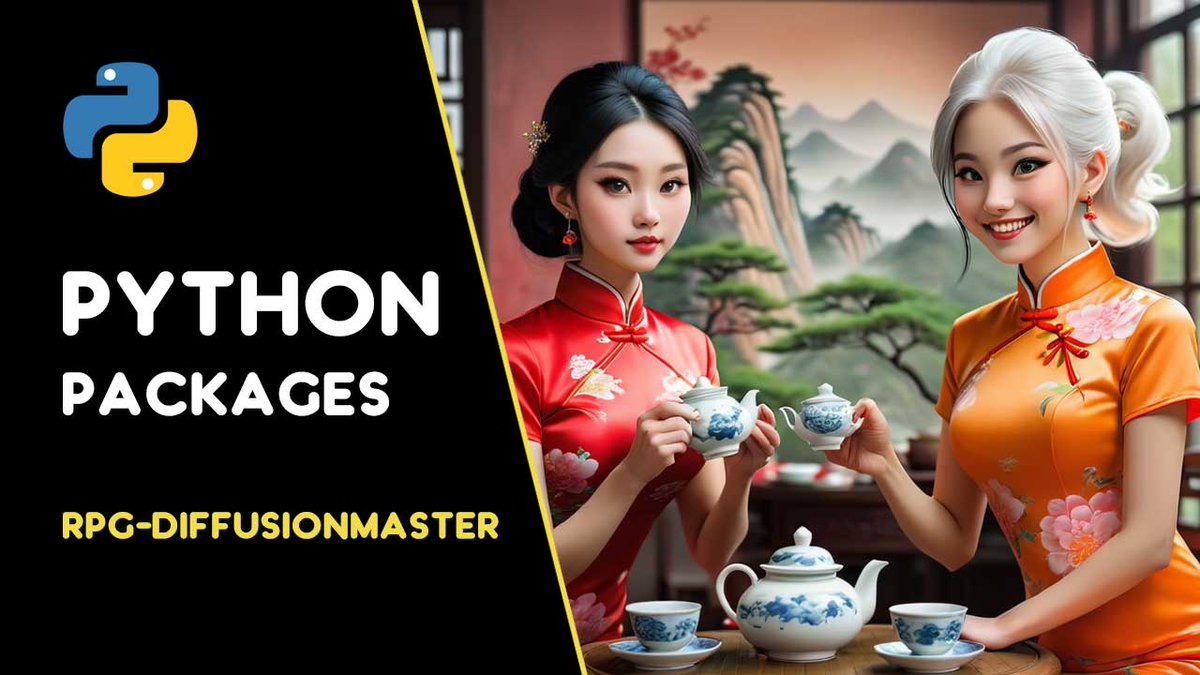 AwesomePython's tweet image. Introducing RPG-DiffusionMaster, the pinnacle of text-to-image generation! Mastering Text-to-Image Diffusion, RPG-DiffusionMaster represents a paradigm shift in the field of multimodal learning.
👉 youtube.com/watch?v=9AnBfY…