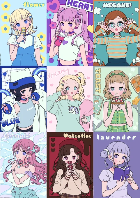 #オリジナル
どんな色がすき? 