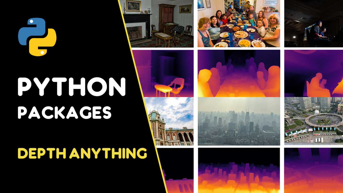 AwesomePython's tweet image. Depth Anything leverages a unique approach, training on a combination of 1.5 million labeled images and over 62 million unlabeled images.
👉 youtube.com/watch?v=qqztDN…