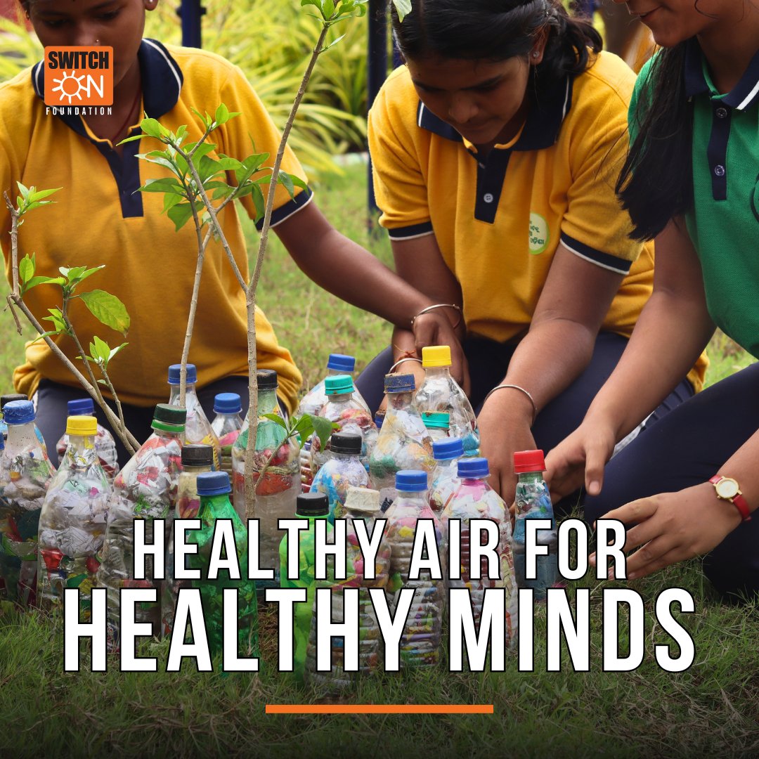 SwitchONIndia's tweet photo. As part of our Clean Air and Sustainable Cities program, we're actively raising awareness among #Youth, especially #School #Students, on #AirQuality, #PollutionSources and #Mitigation steps, offline and online across #WestBengal, #Odisha &amp; #Jharkhand.

#GreenFuture #GoGreen https://t.co/2FrmeZzVJE