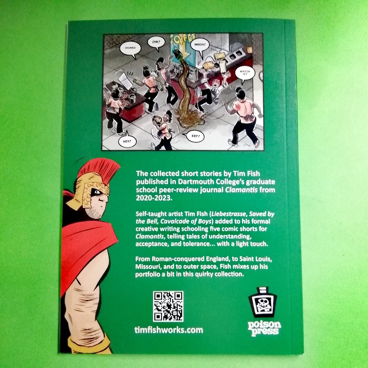 croafunding's tweet photo. Tim Fish revient avec une anthologie d'histoires courtes réalisées pour un journal universitaire américain.
Des exercices de narration courte dans un style cartoony assuré et maitrisé.
#timfish #croafunding #clamantis #dartmouth https://t.co/gxfFE8WXXP