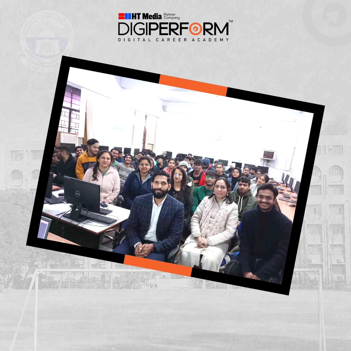 DigiperformKoc1's tweet photo. At MIST, Digiperform hosted an illuminating AI-Powered Digital Marketing Career Seminar 📷.

#digitalmarketingskills #AICareer #DigitalMarketingSeminar #careerready #Seminar #growthopportunities #Opportunity #marketinggoals #digitalmarketingskills #digiperformkochi https://t.co/BpSGJog5LI