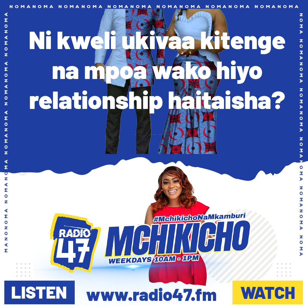 Unasemaje kuhusu hii? #HapaNdipo #MchikichiNaMkamburi