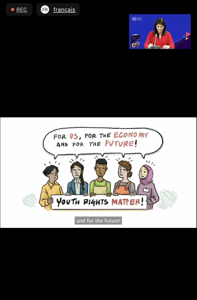 Jurisprudence_H's tweet photo. L’ épanouissement des jeunes travailleurs ! Heureux du lancement du guide sur le droit des jeunes au travail par l'@OITinfo ; Valoriser l’emploi et assurer des conditions décentes, une mission cruciale dans un monde en perpétuelle évolution. #Decentjob
https://t.co/5tcY27qoTr https://t.co/4A0EAzjXO7