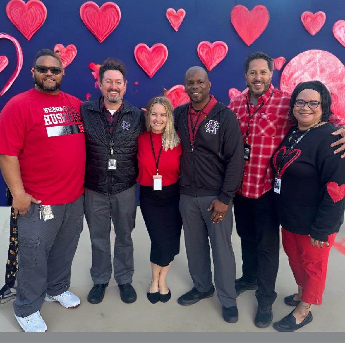 RCHS Admin wishes you a Happy Valentine’s Day!!! <a href="/RanchoHSCougars/">Principal Aikens</a> @RCHSAchievement <a href="/Berwick_RCHS/">Dr. Berwick</a> <a href="/MrRobertSanch/">RCHS Athletics & Activities</a>