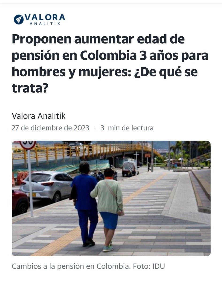 EsperancitaUrib's tweet photo. #OhMiDios
¿ Será que el masoquismo de las bodegas de la oposición es genético ?
❗ Quieren tumbar a Petro para que los pongan a pagar una Póliza de Salud como en los EEUU y les aumenten la edad para jubilarse ❗
"No joda" #NoSeamosPendejos y #NoTragueEntero tenga al menos una pizca de sentido común y lea por favor.
#NuestraSaludEstaEnJuego y también #SuPensionSeraFiccion si no se pone las 🄿🄸🄻🄰🅂.
¿ Quiere asumir el riesgo de su salud ? ¡Ah! Bueno, apoye a las EPS, a la ANDI, a los gremios y termine de joderse.
https://t.co/qh5LemIXxu