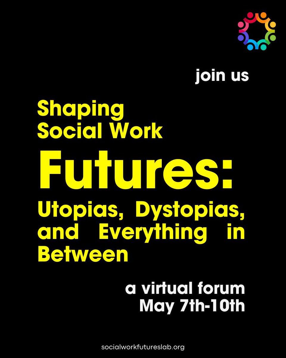 Learn from prominent futurists, engage with futures tools, and collaboratively shape the future of the social work profession. Visit socialworkfutureslab.org to register for the inaugural event. #SWFuturesForum2024 #SWFutures #SWFuturesLab #AnticipatorySW #thefutureiscoming