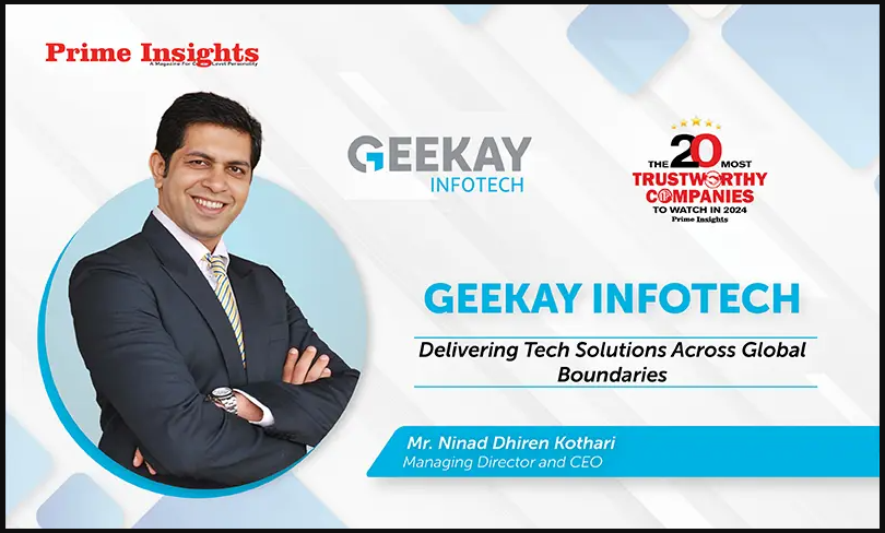 GeekayInfotech1's tweet photo. 🏆 Exciting news! Geekay Infotech is among the Top 20 Most Trustworthy Companies of 2024! 🌐 Thanks to our incredible team, clients, and partners for making this possible! #TrustworthyCompanies #GeekayInfotech 🌟 https://t.co/HnHwqyH0wd