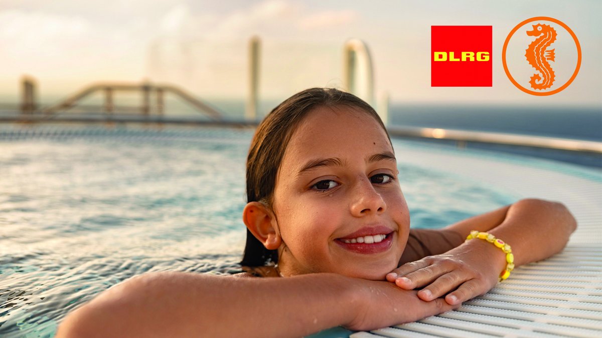 #AIDA führt #Seepferdchenkurse ein. #Kinder können erstmalig ab Februar 2024 an Bord von #AIDAcosma und #AIDAnova das Schwimmen lernen, mehr unter: t1p.de/csbkg