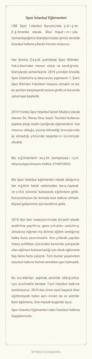 SakAsl's tweet photo. #SporİstanbulEgitmeniİtibarsizlastiriliyor @ekrem_imamoglu @herkesicinCHP   @renayonur https://t.co/lopsnx8slQ