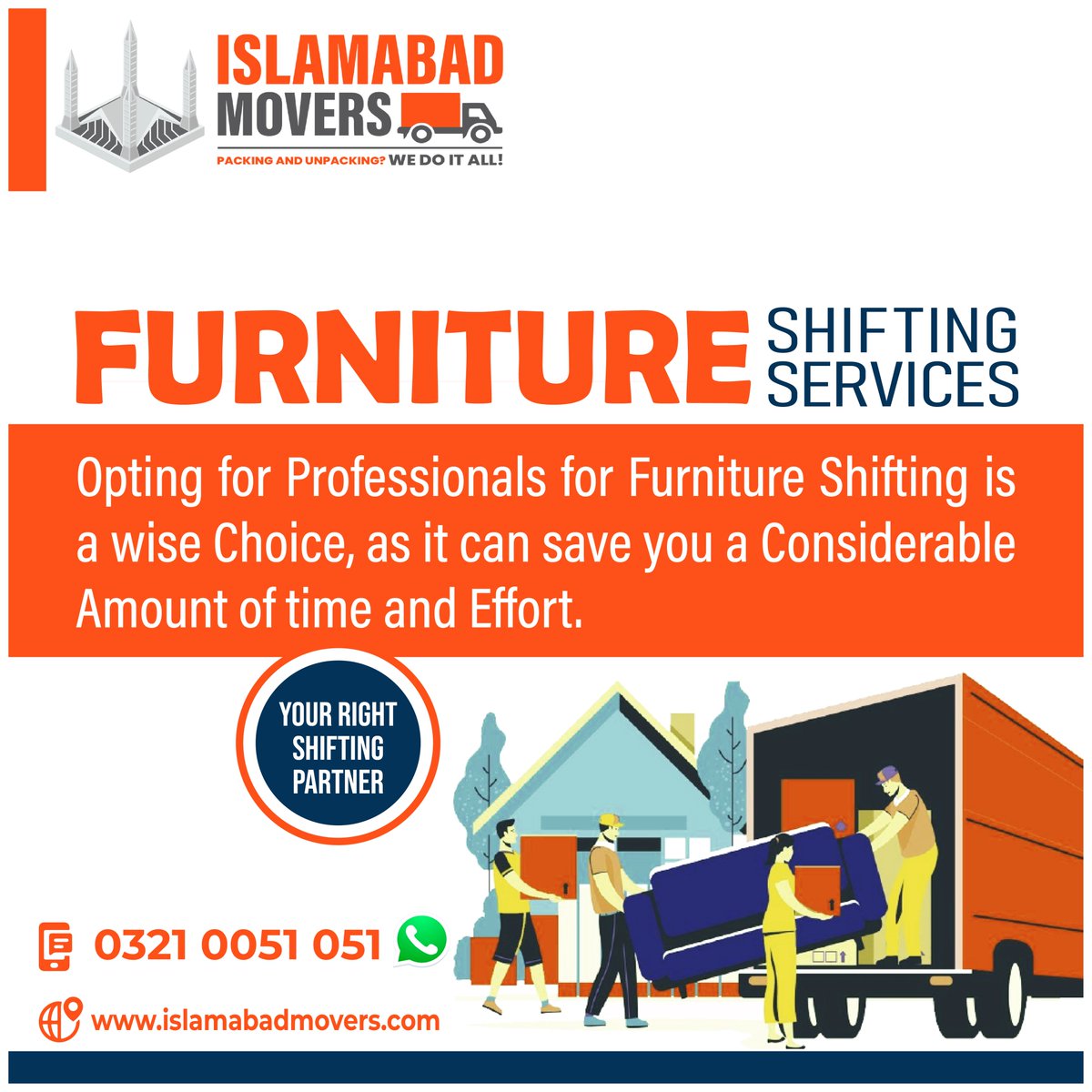 islamabadmovers's tweet photo. You can rely on Islamabad Movers and Packers' expertise for our Furniture Moving Service.

More Details:
📷+92 321 0051 051
📷info@islamabadmovers.com
📷https://t.co/edlSgf0UE3
WhatsApp Link: https://t.co/eKKFEep87V #furnituremovers #furniturerelocation https://t.co/e7grZHyL1Y