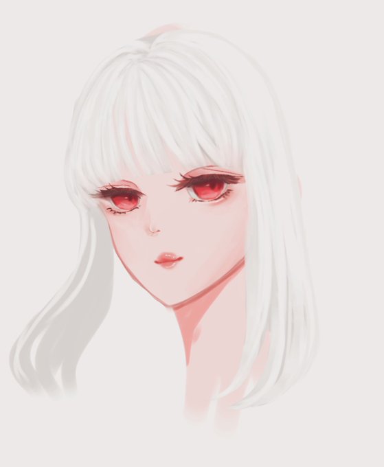 「lipstick red eyes」 illustration images(Latest)