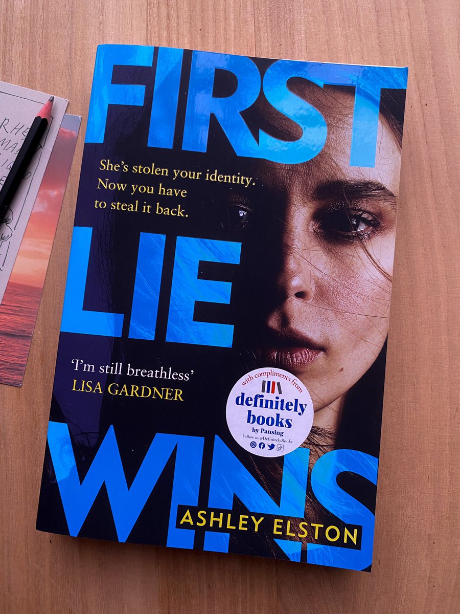 my next read with this psycho thriller—

“There’s an old saying: the first lie wins. It’s not referring to the little white kind that tumble out with no thought; it refers to the big one. The one that changes the game.” 

#firstliewins