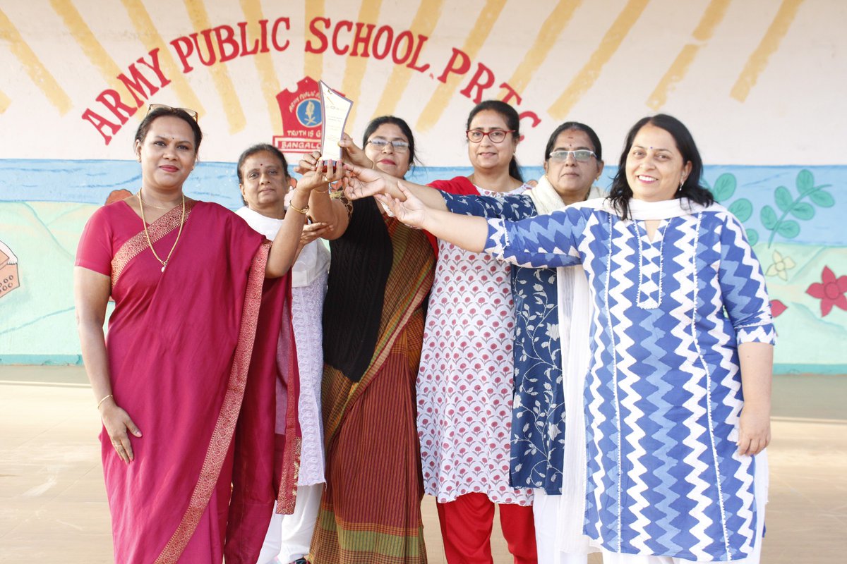 apsprtcbangalor's tweet photo. ITC WOW Green Award - 2023.
An appreciation award was awarded for our institution, Army Public School, PRTC for unwavering support towards the WOW initiative and celebrating commitment towards sustainability.
#apsprtc
#ITCWOWGreemAward2023 https://t.co/B7DtACp05z