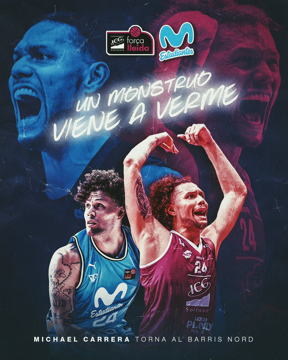 Un pedazo de jugador vuelve a casa 🏟️💪🏀 <a href="/24MCarrera/">Michael Carrera</a> 

#forçalleida #leboro #hitornem