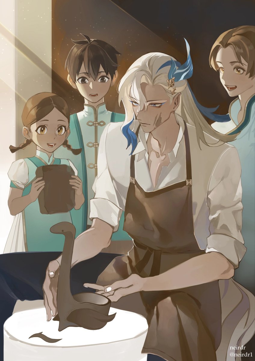 Pottery Art

#Neuvillette #GenshinImpact