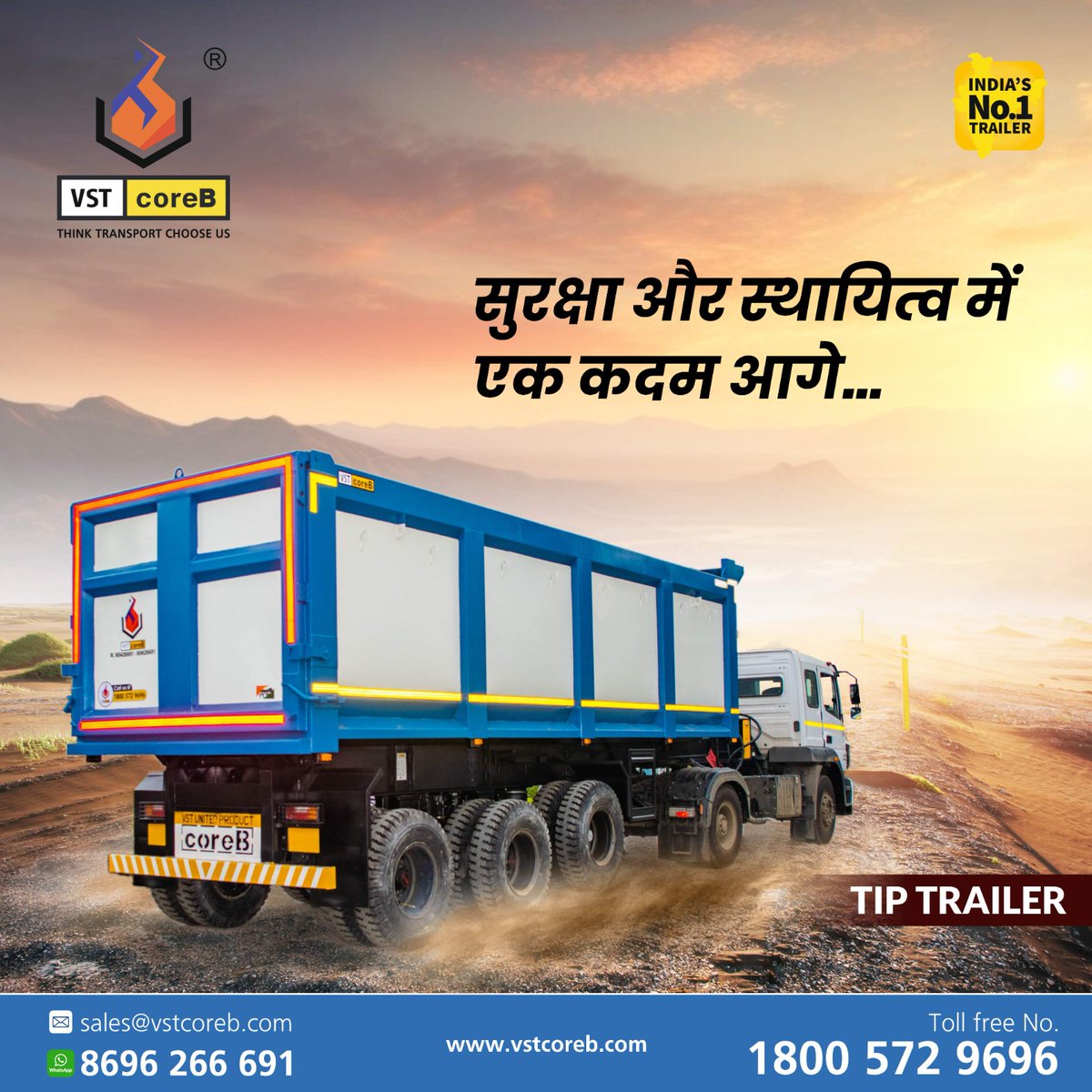Unleash the Power of Quality and Efficiency with @VSTcoreB Cutting-Edge Solutions.
.
#vstcoreb #trailers #trailermanufacturer #tiptrailer #tippingtrailer #flatbedtrailer #skeletaltrailer #containertrailer