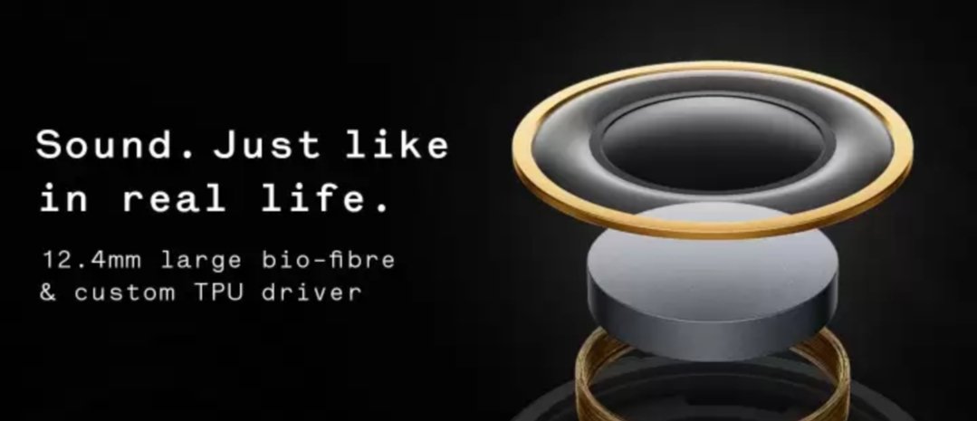 TusharG98540565's tweet photo. CMF By NOTHING Buds comes with 12.4mm large bio-fibre & custom TPU driver.
#CMF #Nothing #NothingBuds https://t.co/9EbEeOPj5F