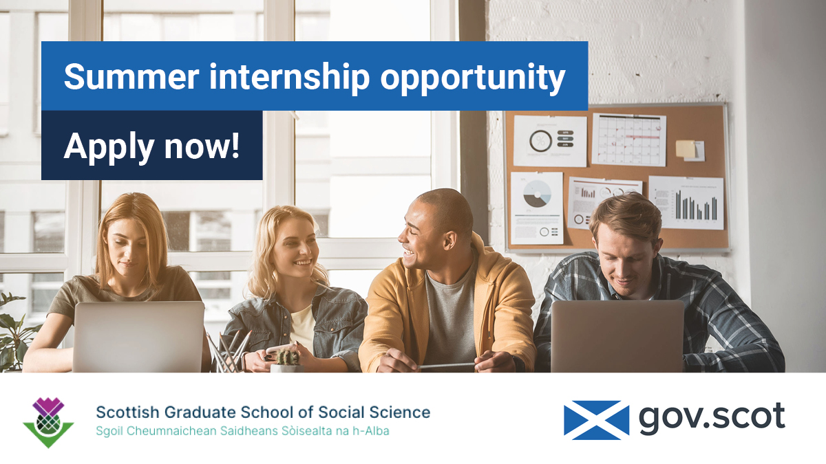 scotgovjobs's tweet photo. Calling all #PhD #SocialScience @SocSciScotland students...
 
Lots of fantastic summer term #Internship placements available across the Scottish Government.
 
Apply online today at: https://t.co/NoFPfIfs5N
 
Deadline 12pm – 1st March 2024
 
#InternUK #StudentsUK #Internship https://t.co/JkOdmMwJlU