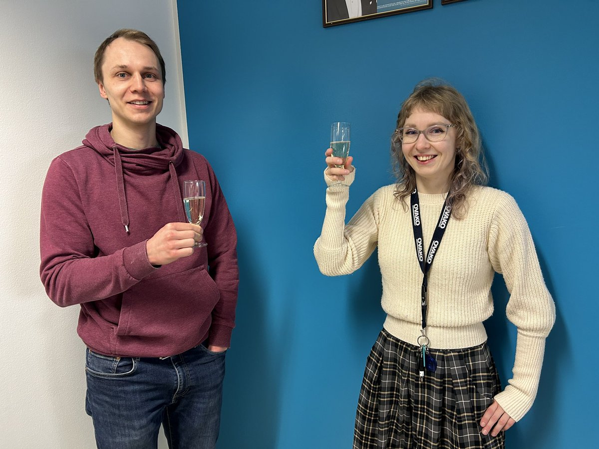 Our lab has had lots of great news to start 2024! Vili Hakosalo received a grant from @tiedesaatio and @KalvalaSara from @Skr_fi 🥳🥂 thank you for funding our research on Parkinson’s disease!