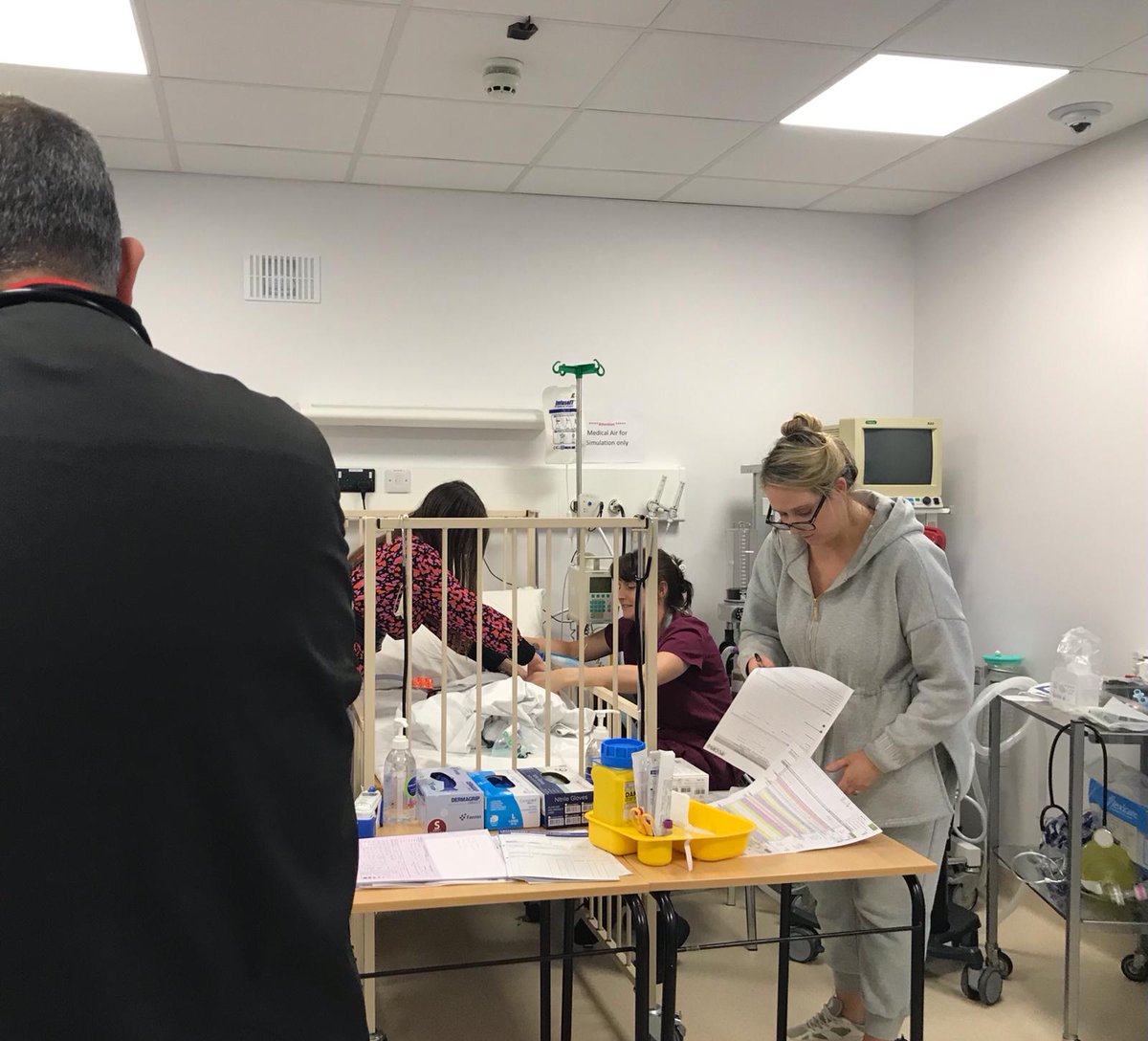 LUH SIMS Postgraduate Education (@postgradluh) on Twitter photo Day 1 Care and Management of the critically ill child. Collaboration with <a href="/CNME_Donegal/">CNME Donegal</a> and <a href="/PostgradLUH/">LUH SIMS Postgraduate Education</a>. #Simulation Learners demonstrated excellent teamwork, role delegation, escalation and efficient management of the deteriorating infant RSV + requiring NIV. <a href="/VickieileSim/">VickieileSim</a>. Day 1 Care and Management of the critically ill child. Collaboration with <a href="/CNME_Donegal/">CNME Donegal</a> and <a href="/PostgradLUH/">LUH SIMS Postgraduate Education</a>. #Simulation Learners demonstrated excellent teamwork, role delegation, escalation and efficient management of the deteriorating infant RSV + requiring NIV. <a href="/VickieileSim/">VickieileSim</a>.