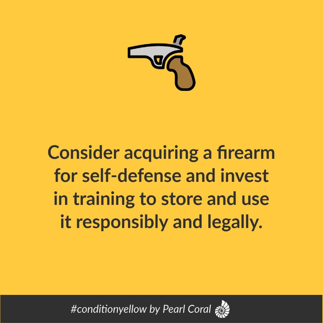 #conditionyellow is a series of tips to help you raise your situational and security awareness by Pearl Coral Urban Solutions. #pearlcoral #security #securitysystem #alarms #alarm #securitycameras #electricfence #smartsecurity #smarttechnology #smarthouse #securitytips #crime