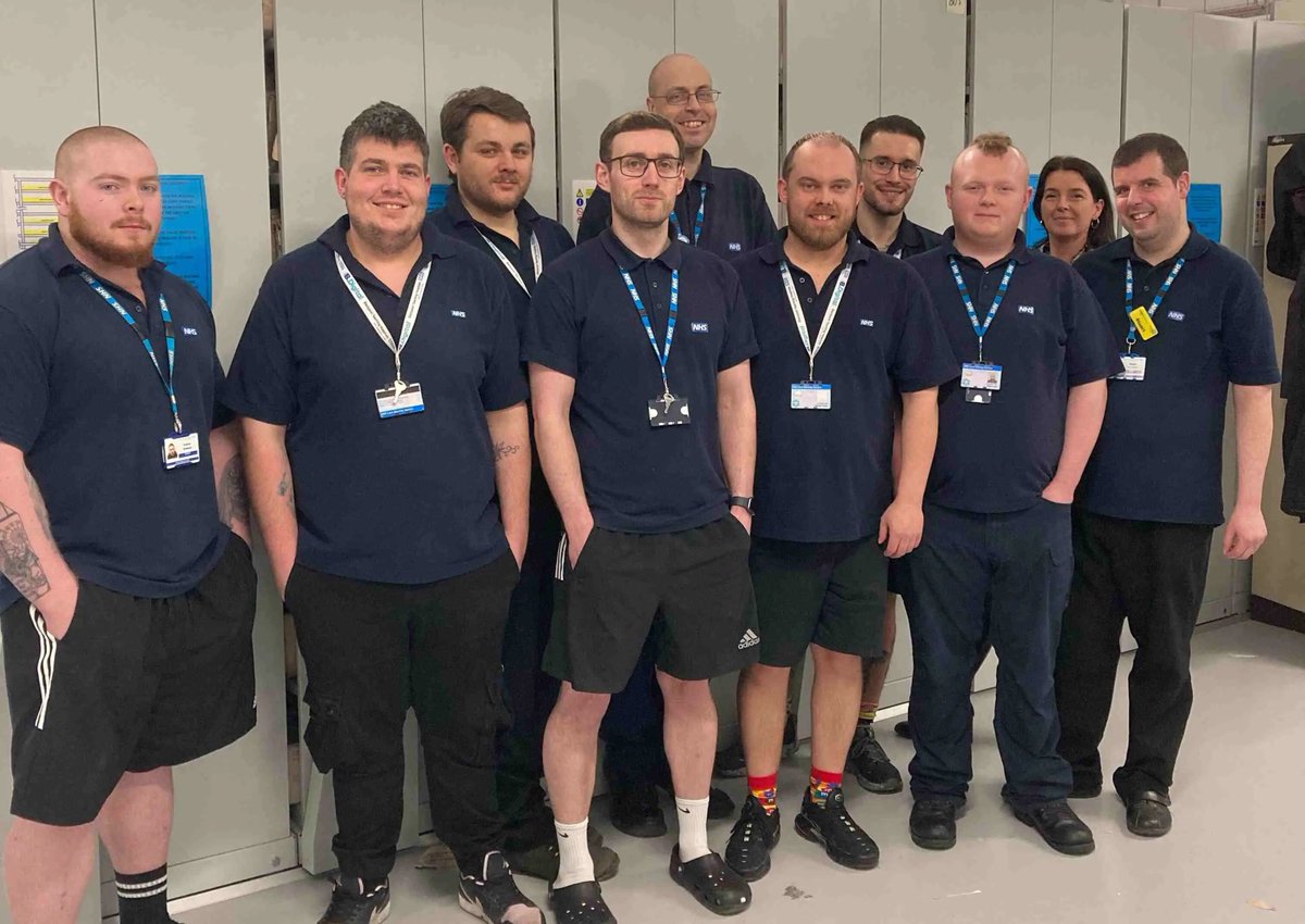 BlackpoolHosp's tweet photo. Congratulations to our Digital Identity Team and Filing and Archive team who are finalists in this year's Unsung Heroes Awards. Good luck for 15 March!  https://t.co/ZNUAvf7XmP @UnsungHeroAward https://t.co/wDqLQFaUQX