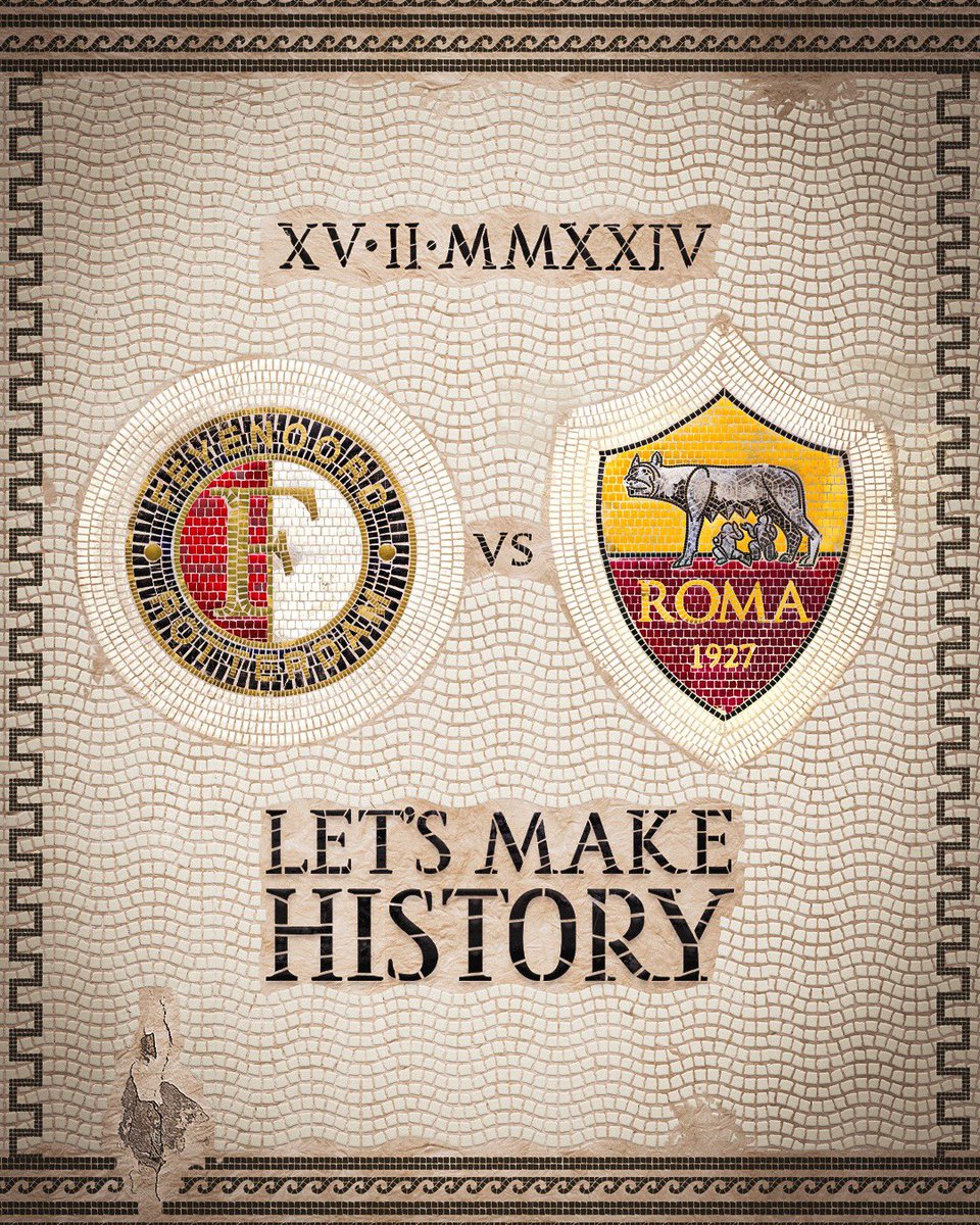Feyenoord v AS Roma
𝐂𝐡𝐚𝐩𝐭𝐞𝐫 𝐗𝐕•𝐈𝐈•𝐌𝐌𝐗𝐗𝐈𝐕

#UEL