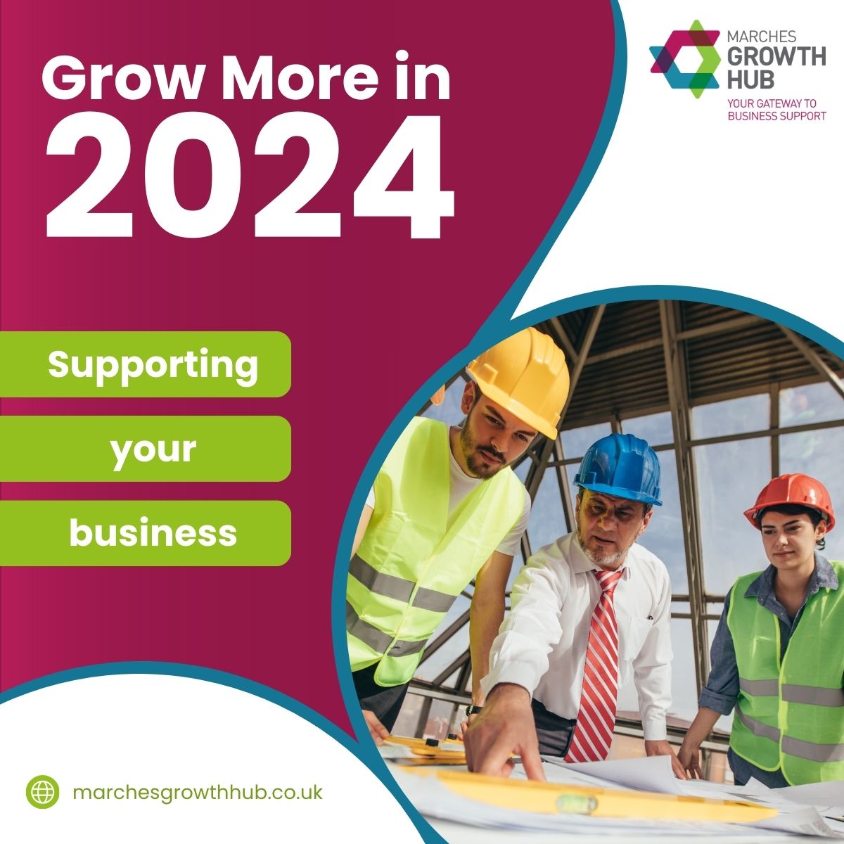 The Marches Growth Hub has made a significant impact on businesses in the region. From supporting start-ups to signposting to funding, we're dedicated to your success. Let us help you #GrowMoreIn2024 👉 bit.ly/3Uy6wRE