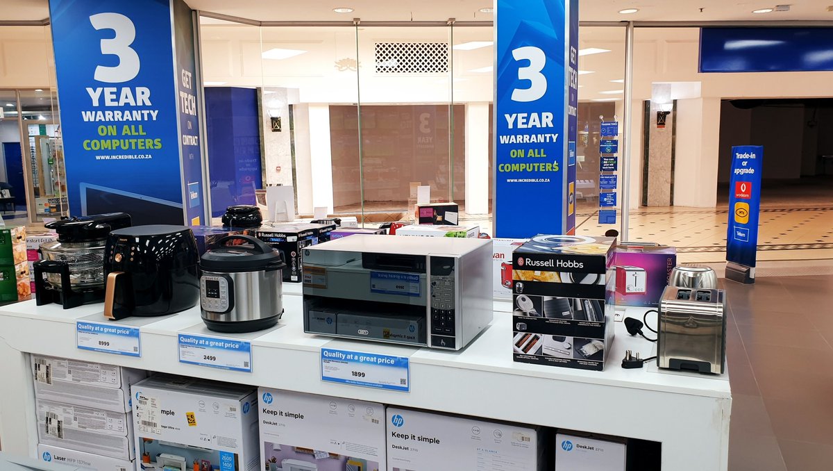 🏠🔌 Upgrade your home - discover appliances now available at Incredible Connection! 🎉
 
<a href="/IncConnection/">Incredible</a> is expanding and they are now offering a wide range of appliances to elevate your living space like never before. 🌟
 
Visit them today!
 
#RiversideMall #IncredibleConnection