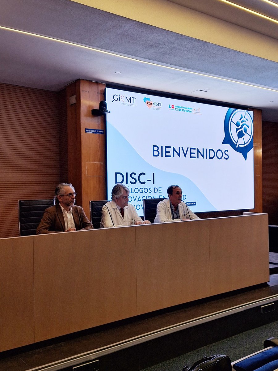 Aquí estamos, dialogando sobre innovación cardiovascular desde un punto de vista multidisciplinar, porque compartir y colaborar es la clave para el crecimiento. @GICMT_imas12