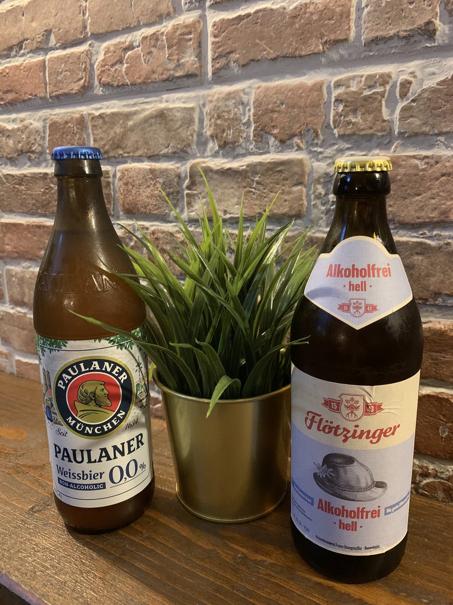 Alcohol free but not free of flavour! Looking for great beers full of flavour but #alcoholfree then check out our Paulaner Weiss & Flotzinger Hell! #craftbeer #WestDerby #Liverpool #GermanBeer #Prost 🍻