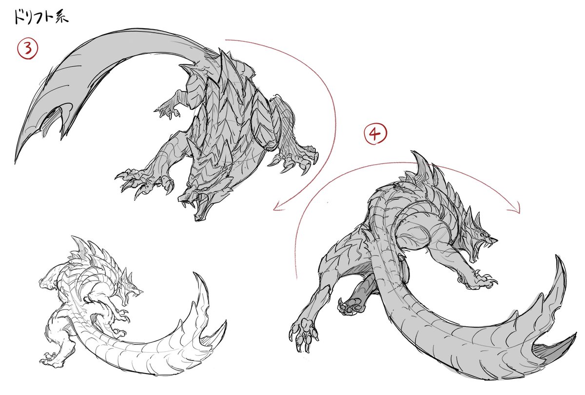 "Monster Hunter Rise: Sunbreak"
Concept Art: Lunagaron rough sketch
#MHRise #Sunbreak