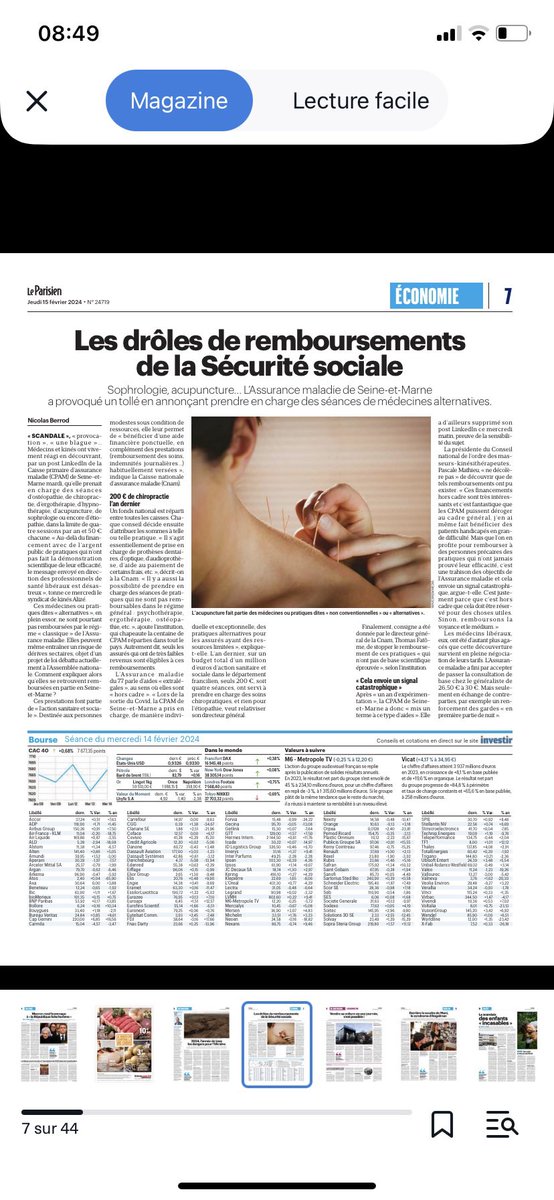 Donc la sécurité sociale  rembourse 50€ la séance d’ostéopathie, etiopathie, hypnothérapie, sophrologie, chiropractie…et 30€ la séance chez le psychologue? #BoycottMonSoutienPsy #Manifestepsy