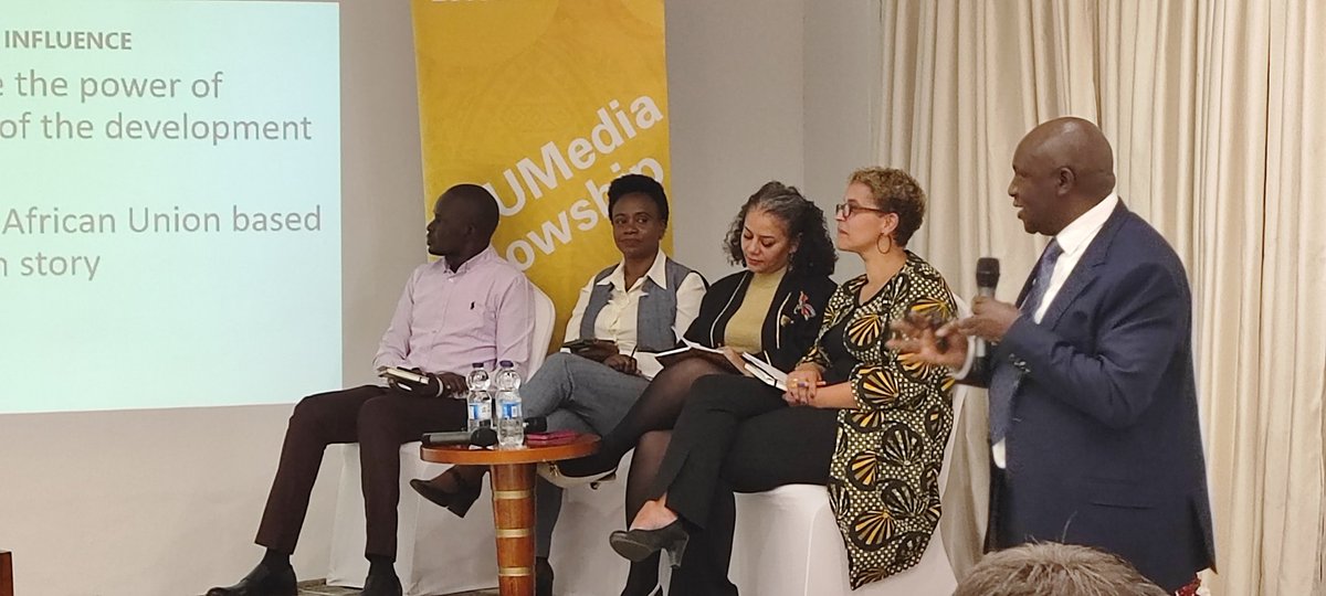 DavidCASIMIR5's tweet photo. An insightful discussion happening this morning about"Navigating Misinformation and Disinformation in the Age of Global Migration". Great initiative by AU Media Fellowship programme. https://t.co/ATA3hHFDCl