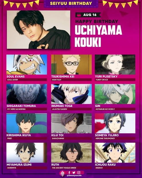 CheeForest's tweet image. Oh my gosh! I think I have my first ever seiyuu crush. Uchiyama Kouki, the voice actor of Kanie in Amagi Brilliant Park (and many more). Ack! He's so ikemen! He somewhat looks like Shotaro Mamiya.